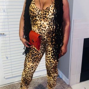 LEOPARD JUMPSUIT